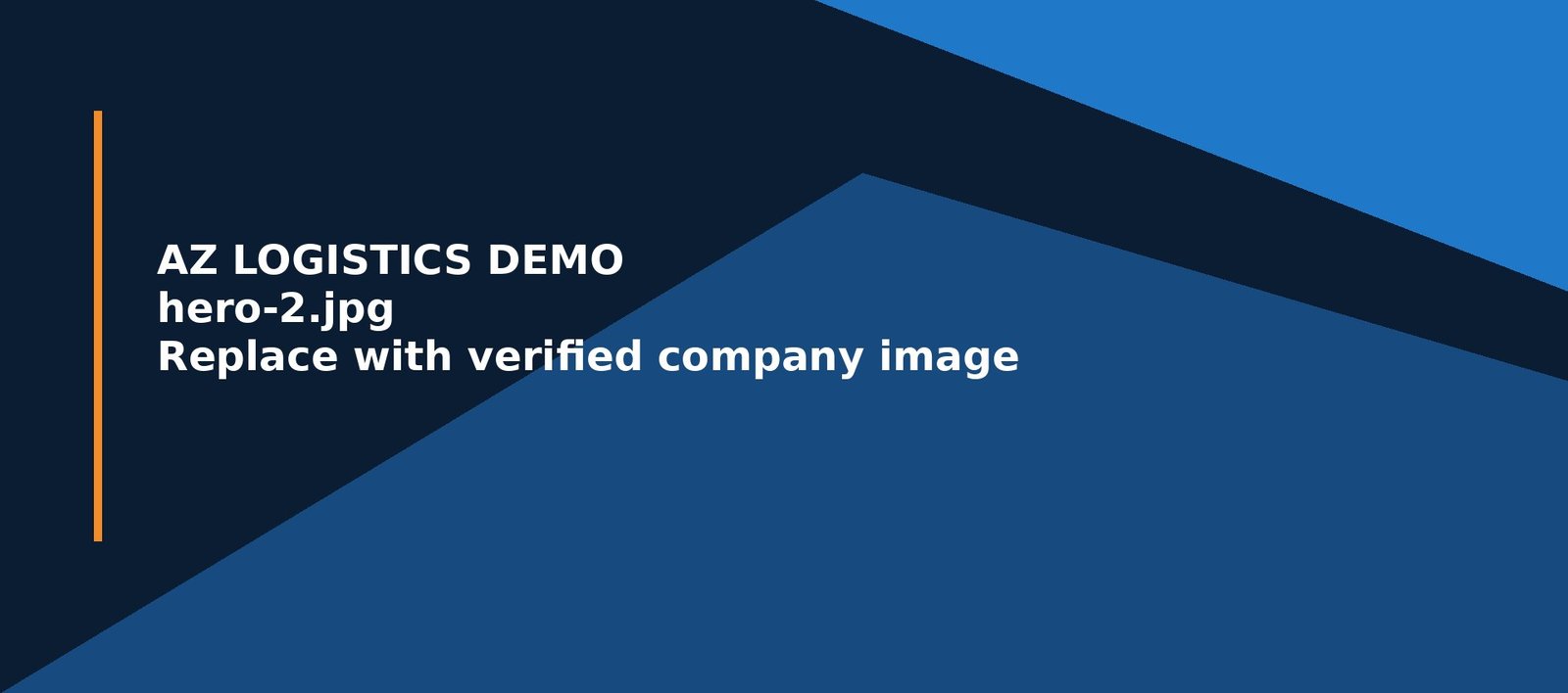 Project logistics demo